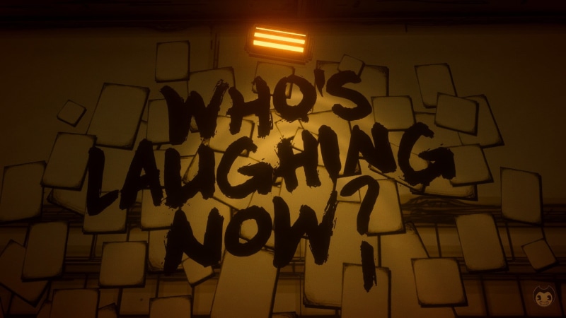 typographic, text, bendy and the ink machine, typography, 1080P, video games, Video Game Art