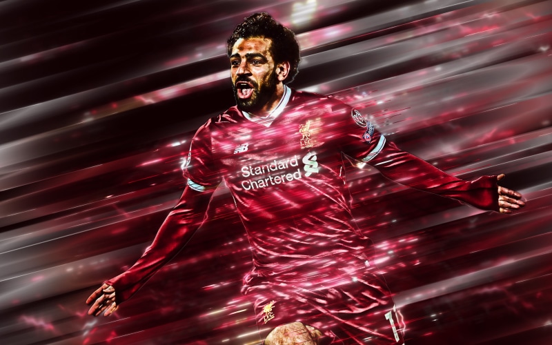 Egyptian, Soccer, 4K, Mohamed Salah, Liverpool F.C.