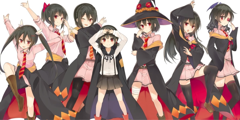 Megumin (KonoSuba), KonoSuba – God’s blessing on this wonderful world!!, KonoSuba, Anime, Yunyun (KonoSuba), 1080P