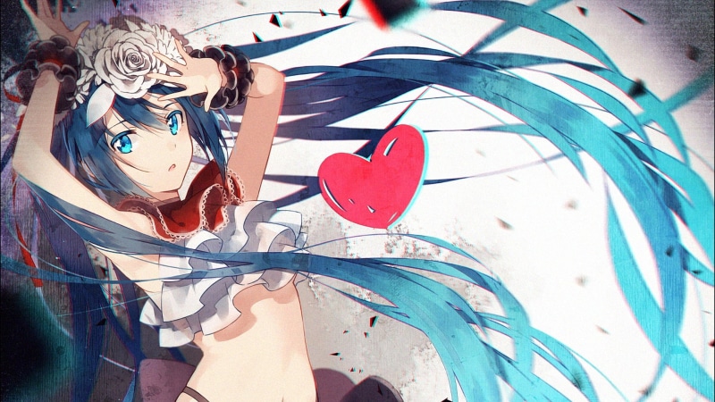 one person, sunlight, lifestyles, Two Breaths Walking, human representation, real people, character, wall, anime, portrait, female, Bless You Miku, 1080P
