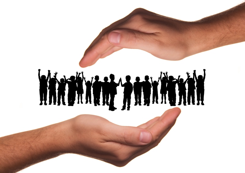 awe, coulter, human finger, hands, handful of, protect, white background, protection, people, silhouette, hand, human hand, black color, children, earth