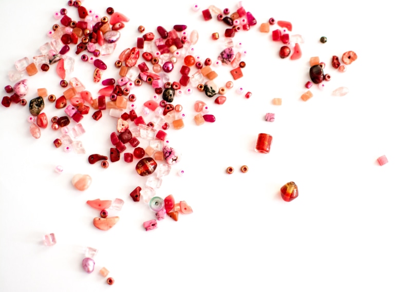studio shot, food, festivities, peace, masbaha, food and drink, month, orange, red, celebration, white background, beauty, high angle view, snack, Beads