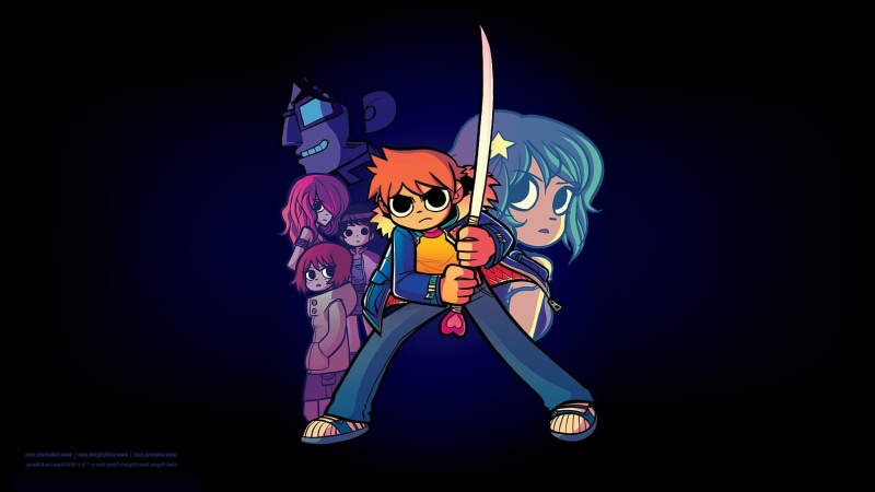 scott pilgrim vs_ the world ramona flowers scott pilgrim, 1080P