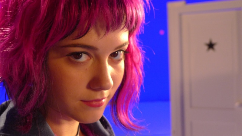 scott, hair, Scott Pilgrim vs. the World, pilgrim, indoors, women, world, vs, looking at viewer, young adult, human face, 2K, body part, looking at camera