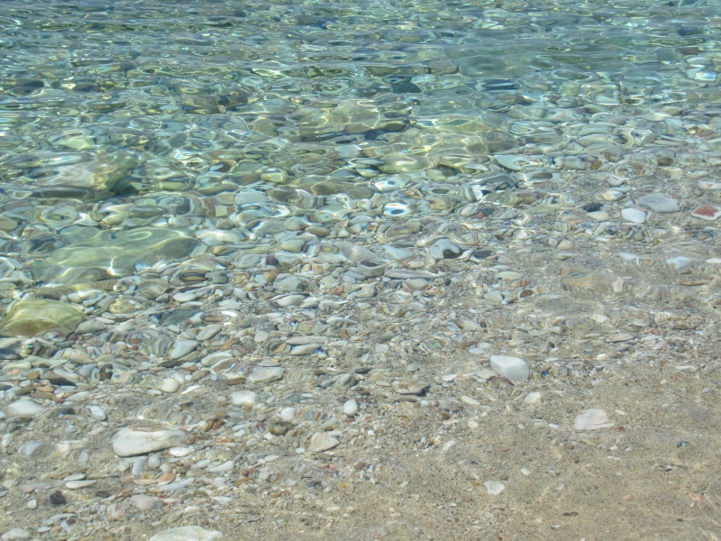Stones, tranquility, transparent water, full frame, blue, day, summer, refraction, outdoors, pebble, nature, school of fish, Transparent, stone, Water