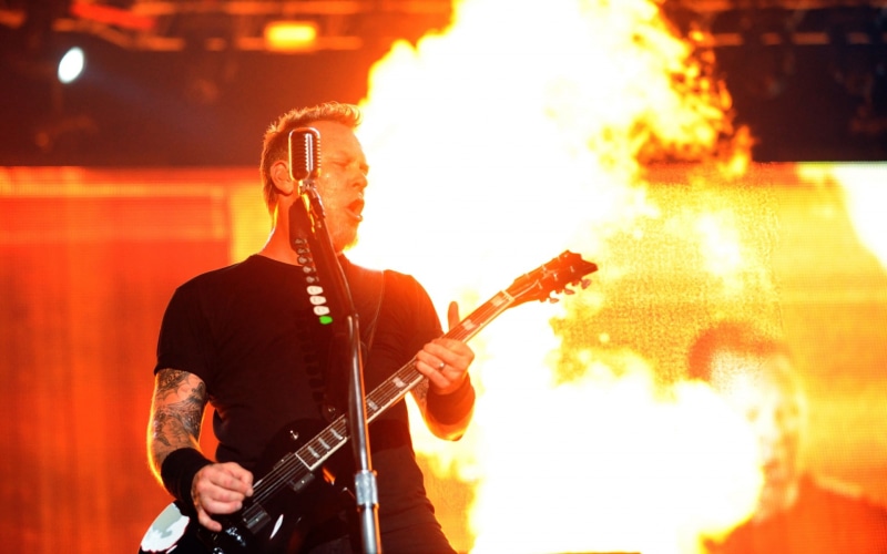 fire, thrash, flames, music, 1080P, guitars, metallica, bands, heavy, metal, rock, groups, concert, entertainment, hard