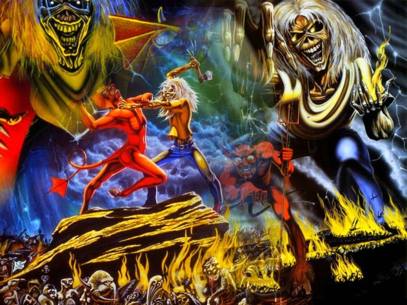 Album Cover, Iron Maiden, Heavy Metal, Hard Rock, 720P, Band (Music)