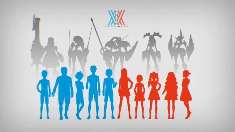 Genista (Darling in the FranXX), Mitsuru (Darling in the FranXX), Futoshi (Darling in the FranXX), standing, 1080P, representation, Ikuno (Darling in the FranxXX)