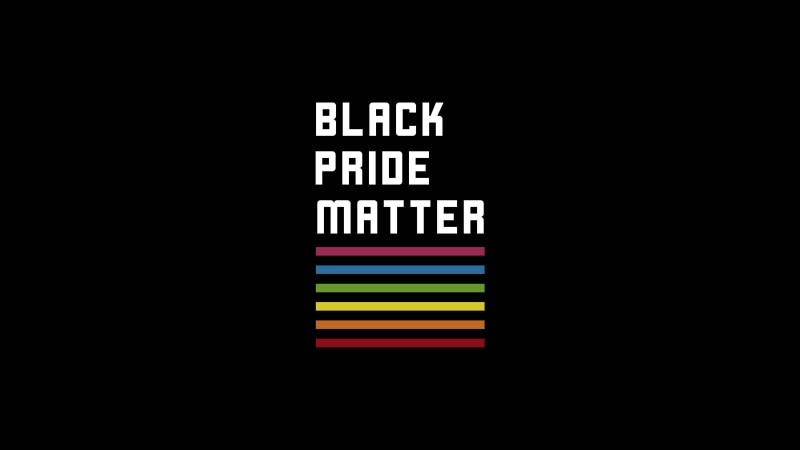 black lives matter, 4K, pride, logo, minimalism