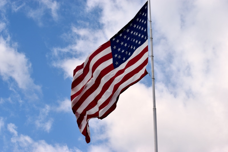 fourth, blue, patriot, striped, symbolic, democracy, national, outdoors, stripes, country, american flag, 5K, wind, american flag background, american