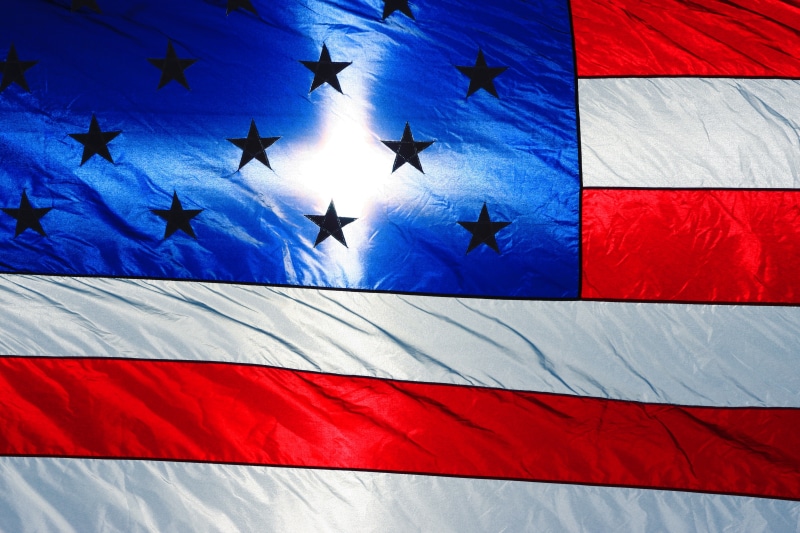 symbol, independence, pride, memorial, blue, dom, american flag, red, no people, sun, cross, patriotic, wind, flying, nature, states, patriotism, star