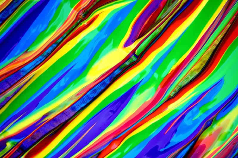 green color, multi colored, gay, lesbian, studio shot, vibrant, chaos, painting, bright, textured effect, pattern, indoors, paint, rainbow colors, textured