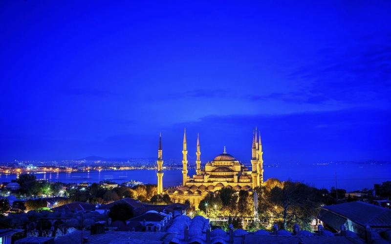 Sultan Ahmed Mosque, Mosques, 1080P