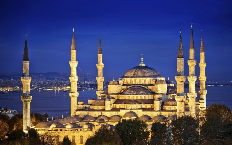 Mosques, 1080P, Sultan Ahmed Mosque