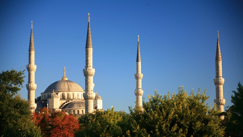4K, sultan ahmed mosque