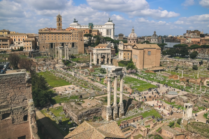 sights, grass, cityscape, place of worship, travel, forum romanum, popular, outdoors, built structure, city, old, roman forum, history, ancient civilization