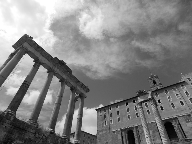 italian, landmark, historic, old ruin, built structure, temple, ruined, ruin, day, travel destinations, building exterior, 4K, historical, outdoors, low angle view