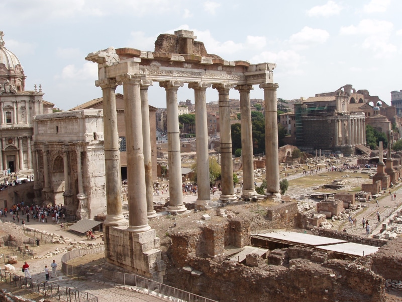 built structure, History, 2K, columns, architecture, tourism, Forum Romanum, archaeology, ancient civilization, the past, colonnade, day, city, ancient
