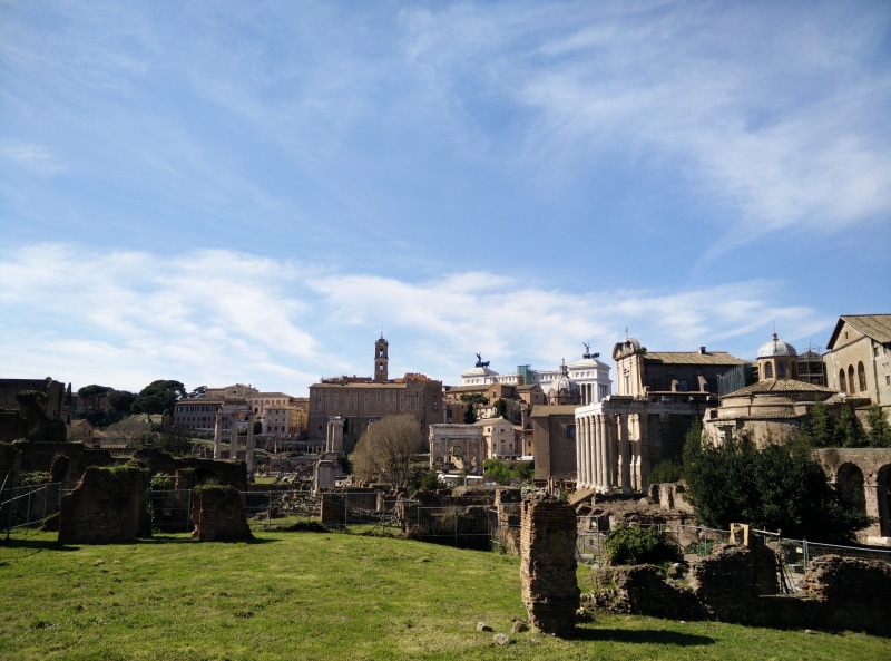 old, no people, the past, ancient civilization, architecture, cloud - sky, city, tourism, 4K, travel, grass, plant, travel destinations, old ruin, history