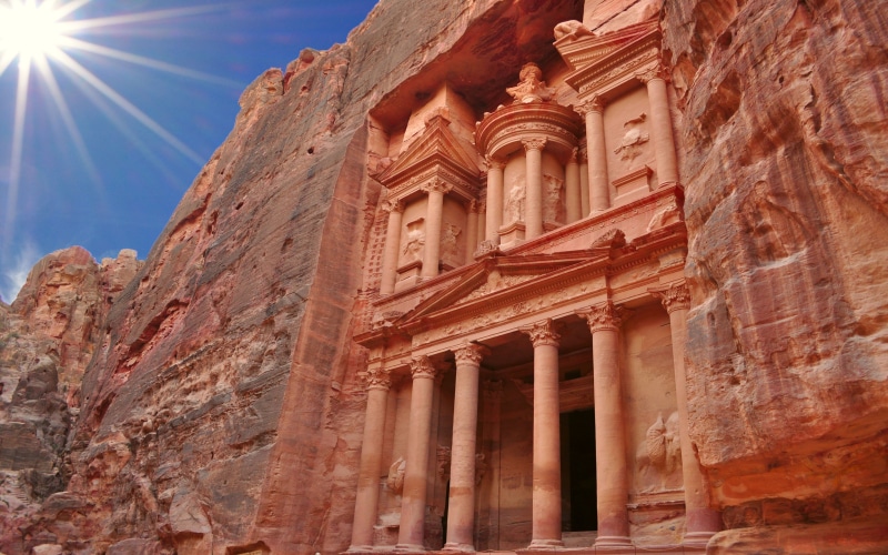 the past, style, religion, belief, jordan, travel destinations, outdoors, petra, desert, building exterior, sand, tourism, built structure, architecture