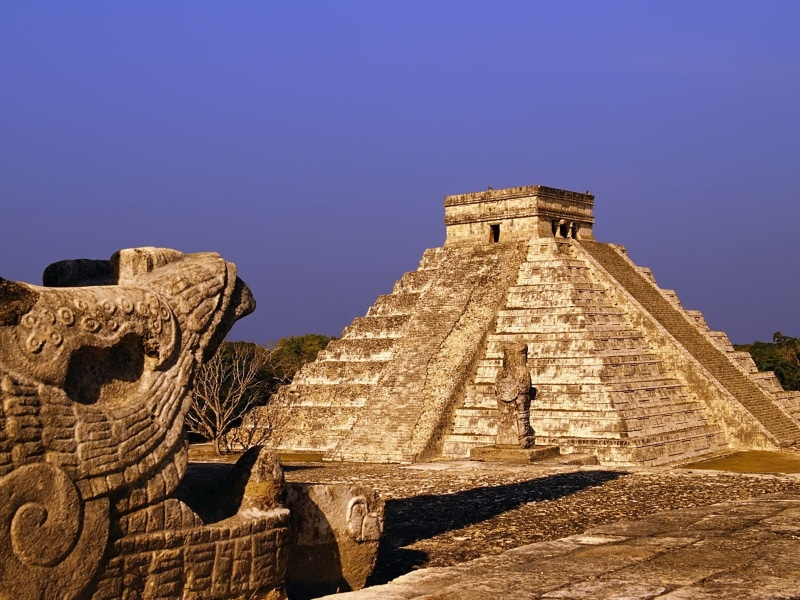 kukulkan, cultures, mayan, spirituality, outdoors, ruined, indigenous Culture, famous Place, architecture, built Structure, 720P, religion, no people