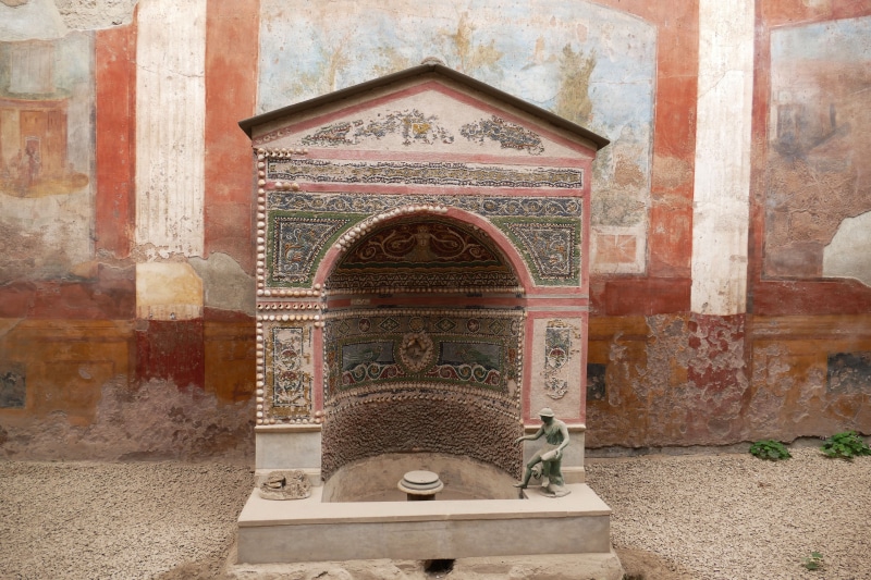 vesuvius, architecture, ruin, man, belief, unesco, 5K, world heritage, archaeology, the past, arch, naples, sculpture, history, roman, pompei, mosaic
