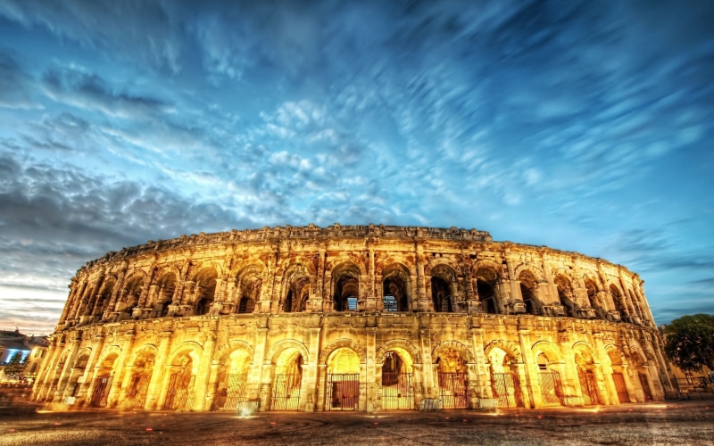 old building, city, Ancient Rome, Rome, 2K, cityscape, Colosseum