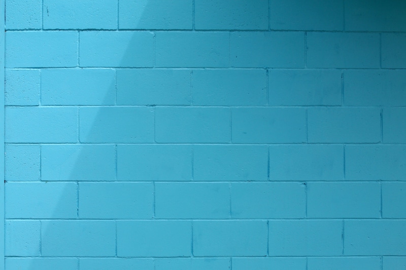brick, pattern, a straight line, no people, blue, construction, square, full frame, turquoise colored, architecture, damme, built structure, texture, brick wall