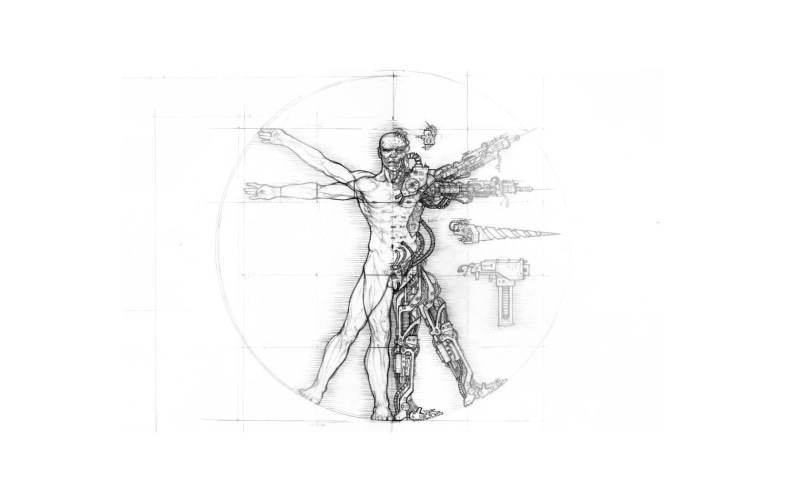 leonardo, vitruvian, vinci, 720P, men, man