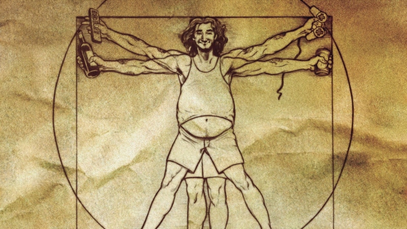 Vitruvian, human representation, no people, 1080P, spirituality, the past, wall - building feature, religion, history, art and craft, mural, creativity