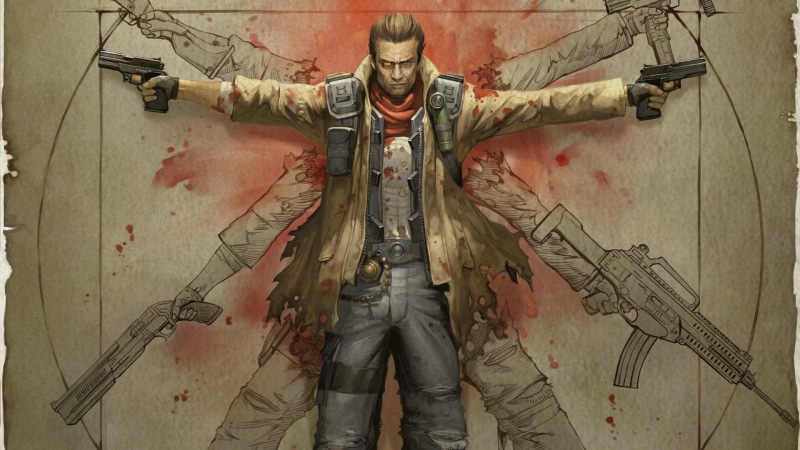 man, vitruvian, 1080P, neverdead