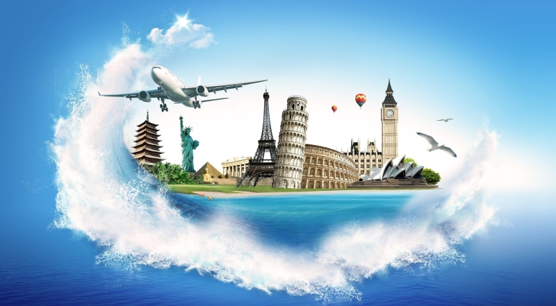built structure, blue, wave, illustration, sky, power in nature, colosseum, building exterior, eiffel, house, liberty, leaning, Aero, pisa, pyramid, sea