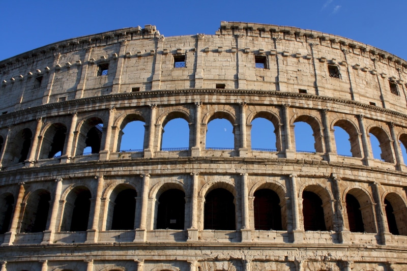 old ruin, evening, ancient, arena, historic, nature, rome, monument, daytime, sky, ruined, tourism, ruin, history, travel destinations, historical, arts culture and entertainment