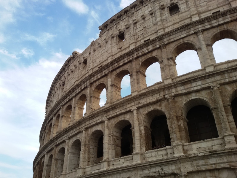nature, sky, architecture, capital, lazio, 2K, tourism, cloud - sky, travel destinations, arts culture and entertainment, historical building, the flavian amphitheatre