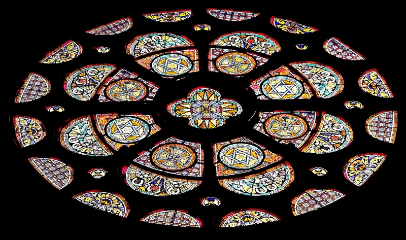 eindhoven, stained glass, colorful, low angle view, glass art, glass - material, ceiling, art and craft, ornate, history, close-up, architecture and art