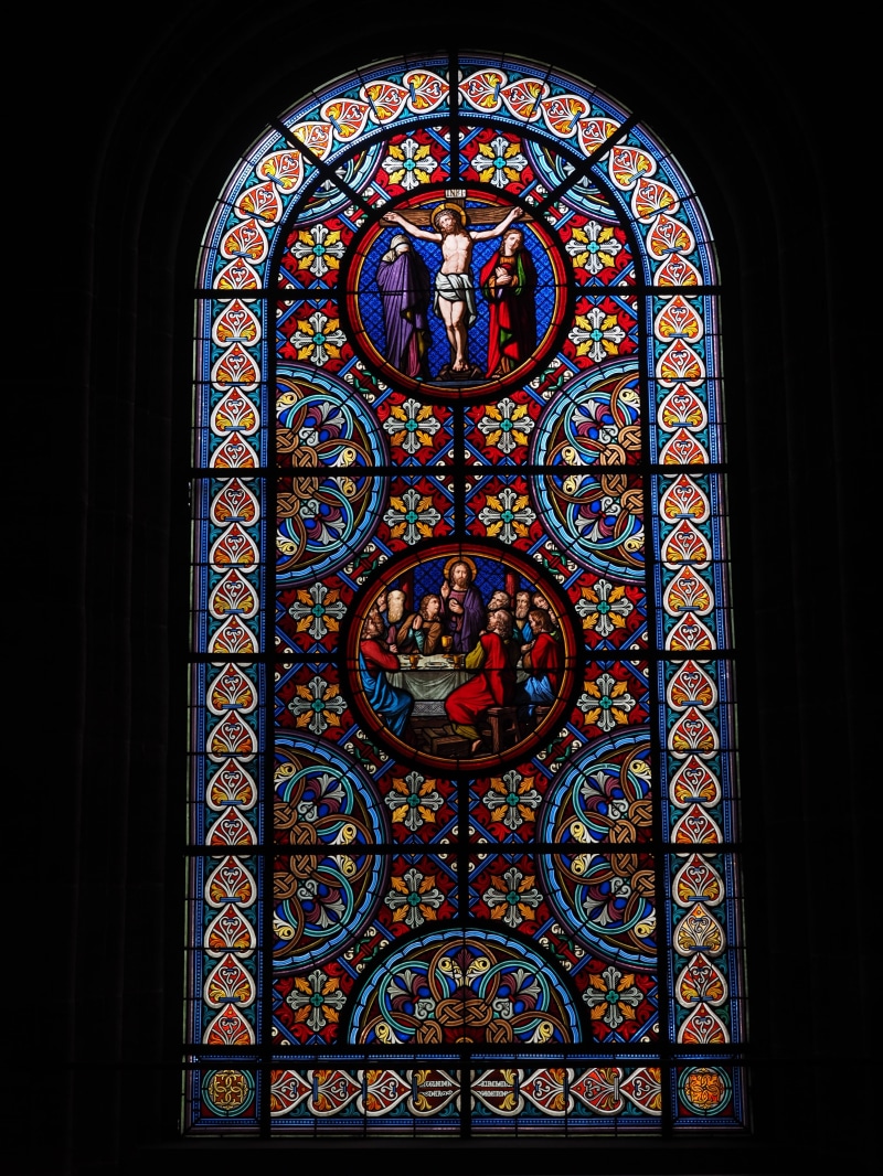 stained glass windows, basel cathedral, color glazing, architecture, belief, design, creativity, floral pattern, built structure, ornate, spirituality