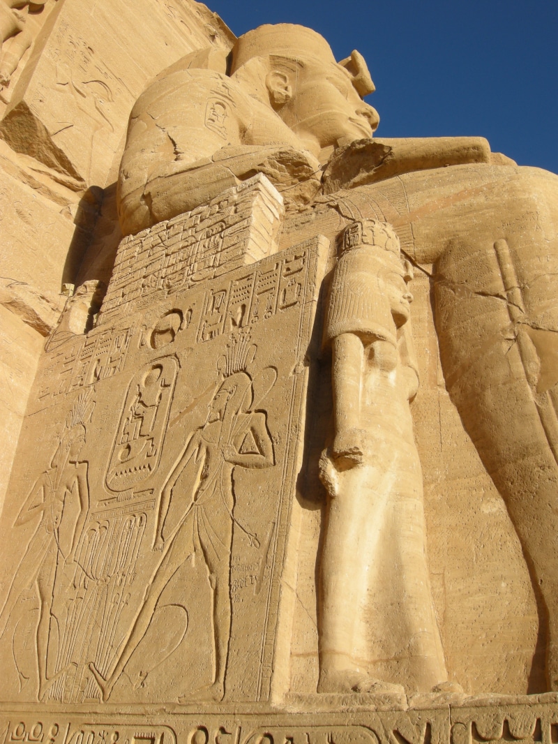 old ruin, 4K, male likeness, ancient civilization, art and craft, religion, craft, bas relief, place of worship, Abu Simbel, the past, sculpture, Temple