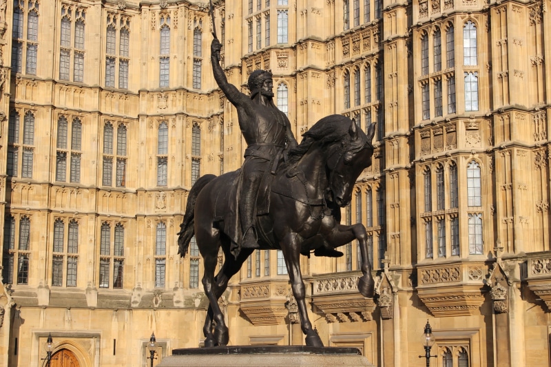 monument, 5K, empire, man, knight, statue, outdoors, equestrian, london, sculpture, figurine, city, creativity, travel destinations, europe, government