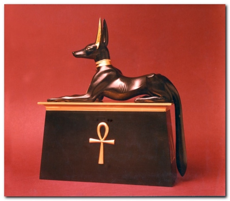 animal, gold colored, underworld, animal themes, animal wildlife, canine, egypt, architecture, antique, furniture, construction, studio shot, animal representation