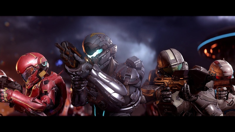 1080P, Osiris Squad, Spartan Locke, Halo 5: Guardians, Halo, spaceship