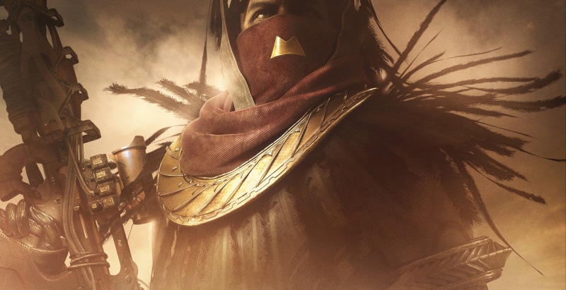 DLC, Destiny 2, Curse of Osiris, Expansion 1, 2K, male, gun, holding