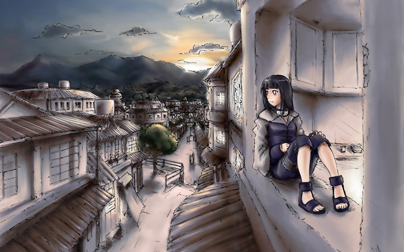 naruto, 2K, shippuden, konoha, hinata, hyuuga