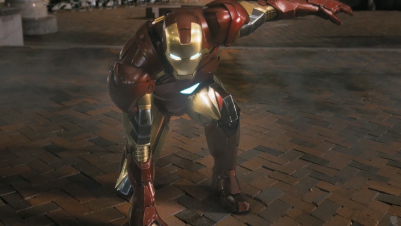 body part, Marvel Cinematic Universe, real people, figure, flooring, sculpture, 1080P, Iron Man, iron, The Avengers, representation, movies, statue, silver colored