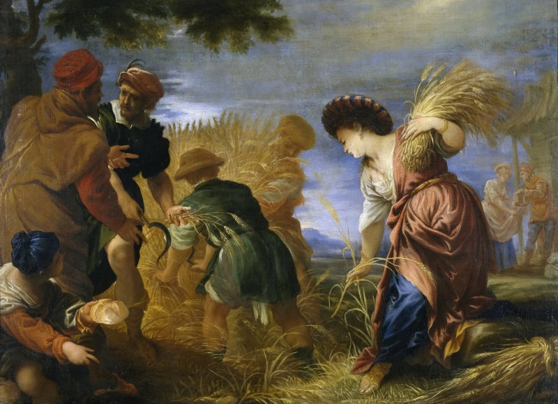 picture, history, mythology, genre, The reapers in the Promised Land, Juan Antonio de Frías Escalante, 1080P