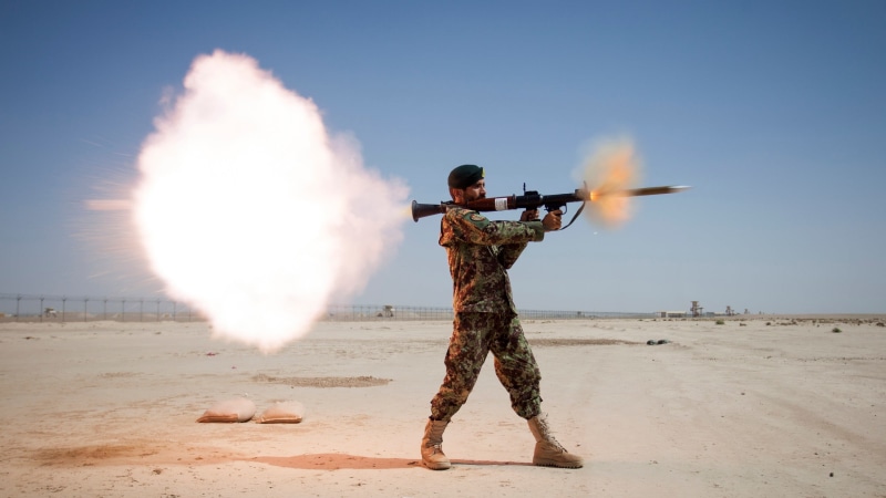 Afghanistan, standing, Afghan National Army, full length, land, uniform, lifestyles, beach, men, one person, nature, smoke - physical structure, soldier