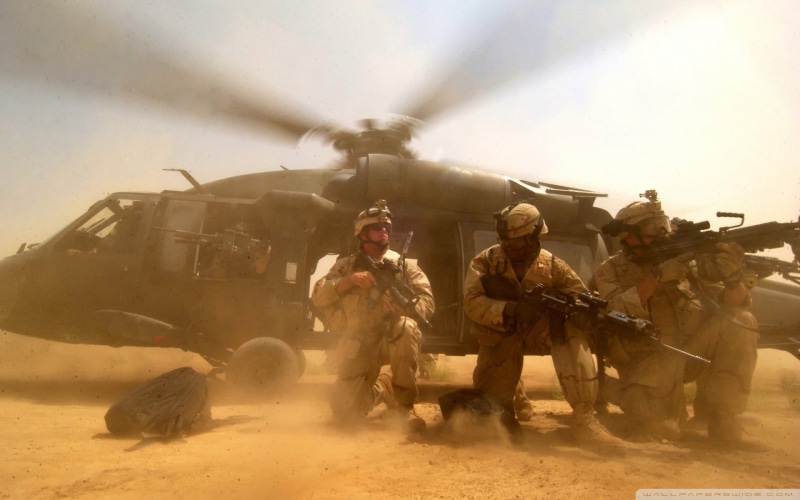 table, people, military aircraft, nature, front view, men, brown, horse, 1080P, war, government, conflict, group of people, day, armed forces, decor, occupation