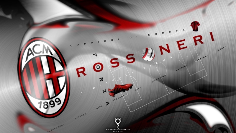 cool, 1080P, rossoneri, hD, ac milan