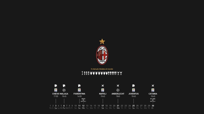 milanisti, 1080P, milan, rossoneri, 2015, ac milan