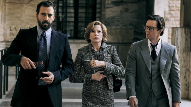 Maurizio Lombardi, Michelle Williams, 4K, Mark Wahlberg, 4k, All the Money in the World