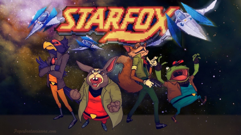 hd, video games, mccloud, nintendo, starfox, toad, peppy, falco, fox, slippy, arwing, lombardi, hare, 1080P